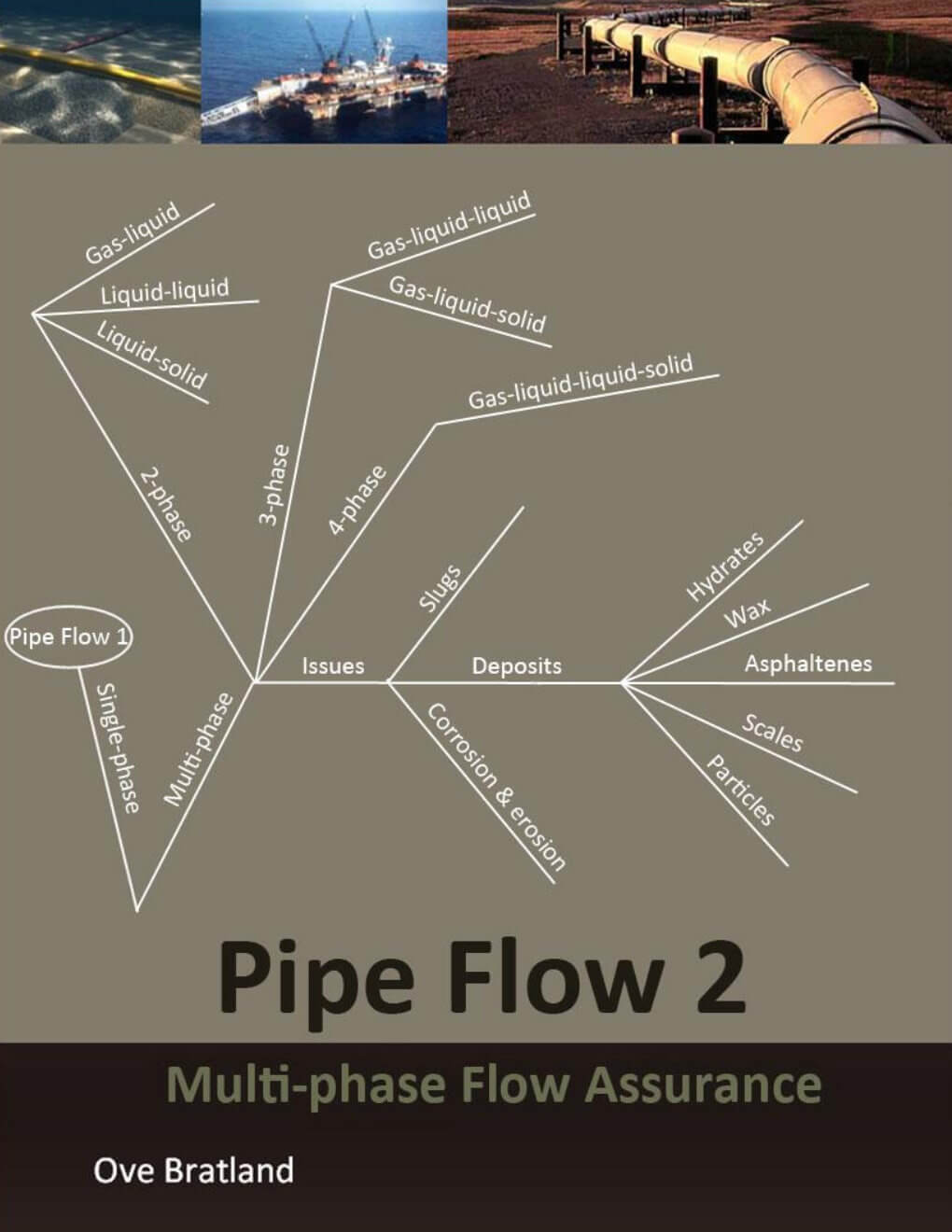 Cover of the book 'Pipe Flow 2 Multi-phase Flow Assurance' by Dr. Ove Bratland.